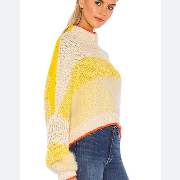 Free people Sunbrite mock neck crop sweater - Picture 3 of 3